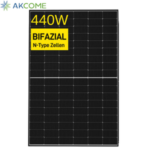 Ergofino 440W Bifazialer Glas-Glas Solarmodule von AKCOME